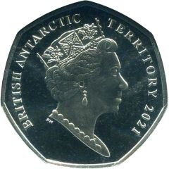50 Pence - Elizabeth II Scotia