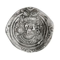 Drachm - `Abd al-Malik b. Abi Shaykh Arab-Sasanian