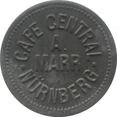 10 Pfennig - Nürnberg Cafe Central A. Marr