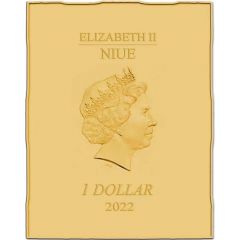 1 Dollar - Elizabeth II Mona Lisa