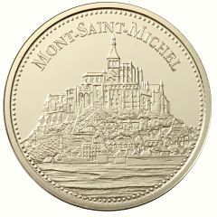 Token - Les plus beaux tresors du patrimoine de France Le Mont-Saint-Michel