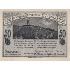 50 Pfennigs Gerolstein, Eifeler Verkehrsverein