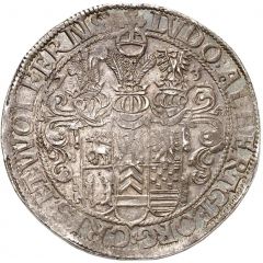 1 Thaler - Louis II, Albert George, Christof I and Wolf Ernest