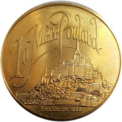 Monnaie de Paris Tourist Token - La Mère Poulard Fondée en 1888