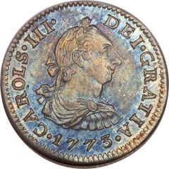 1/2 Real - Carlos III