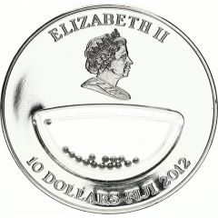 10 Dollars - Elizabeth II Mexico - Rhodium