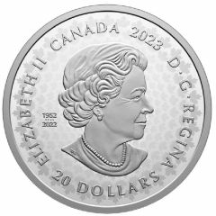 20 Dollars In the name of Elizabeth II, Grizzly Bear