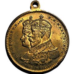 Medalet - George V and Mary Coronation