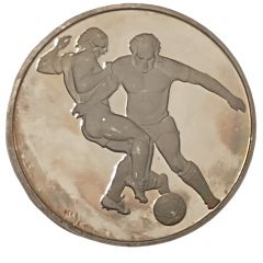 Medal - FIFA World Cup 1978 Argentina Two Footballers