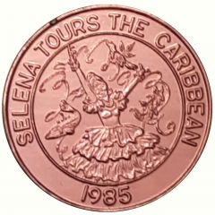 Mardi Gras Token - Selena Selena Tours the Caribbean