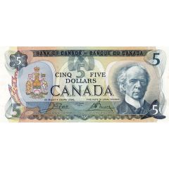 5 Dollars serial on reverse