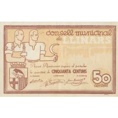 50 Céntimos Llinars