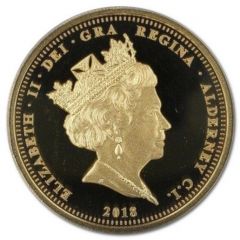 100 Pounds - Elizabeth II Sapphire Coronation Jubilee - Orb and Sceptre