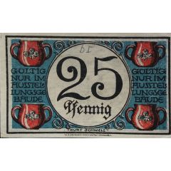25 Pfennig Marburger Briefmarken und Notgeld Ausstellung