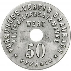 50 Pfennig - Braubach