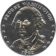 Double Eagle Token - George Washington 175th Anniversary