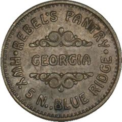 Token - Rebel Pantry Blue Ridge, Georgia