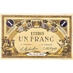 1 Franc - Chambre de Commerce de Perigueux 24