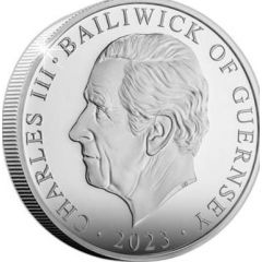 5 Pounds - Charles III King Charles III 75th Birthday, Silver Proof