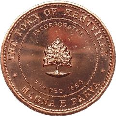 Medal - Centennial of Canadian Confederation Kentville, Ontario