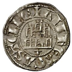 Dinero `prieto` - Alfonso X Coruna