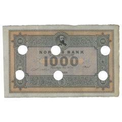 1000 Kroner - Oscar II King Oscar II issue