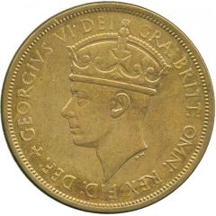 2 Shillings - George VI Trial Strike