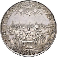 Medal - Opening of the new city hall Amsterdam
