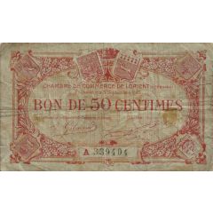 50 Centimes - Chambre de Commerce de Lorient [56]