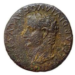 Sestertius - Tiberius C V T T