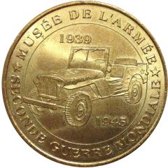 Monnaie de Paris Tourist Token - Musée de l`Armée Seconde Guerre mondiale