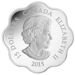 15 Dollars - Elizabeth II Lunar Lotus, Year of the Sheep