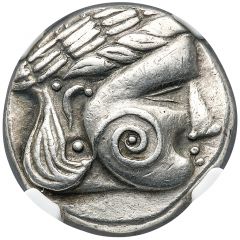 Tetradrachm Wangenschnecke Type