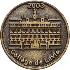 Medal - College of Levis Levis, Quebec