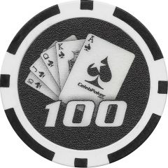 Poker Chip - CelebPoker.com 100