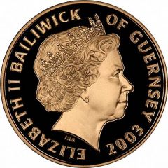 5 Pounds - Elizabeth II 17th Century Monarchs, Gold Proof