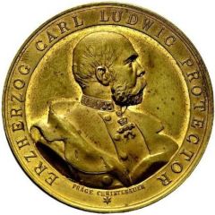 Medal - Carl Ludwig International Exhibition of Music and Theater