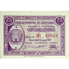 25 Céntimos Cocentaina
