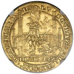 Helmeted Lion - Louis II de Mâle