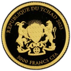 5000 Francs CFA Red Panda