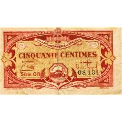 50 Centimes - Chambre de Commerce de Bordeaux 33