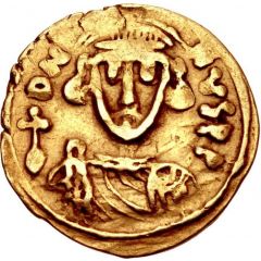 Tremissis - Gregory in the name of Justinian II