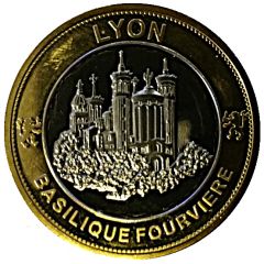 Token - Nemery and Calmejane Lyon - Cathédrale St-Jean / Basilique Fourvière