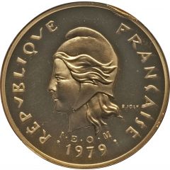 100 Francs Piedfort gold