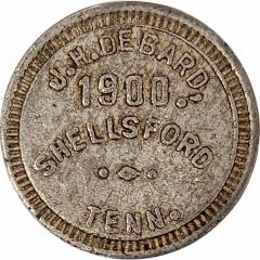 5 Cents - JH Debard Shellsford, Tennessee