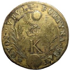 Jeton - Charles IX - Fortuna et le Tempus