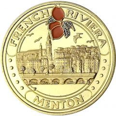 Jeton touristique - Prune - Menton - Fête du citron
