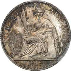 20 Cents Pattern; purity counterstamped
