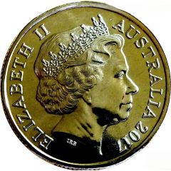 1 Dollar - Elizabeth II 4th Portrait - Centenary of the Battle of Beersheba