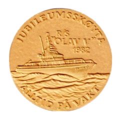 Medal - Rescue Boat 'Olav V' Norwegian Society for Sea Rescue